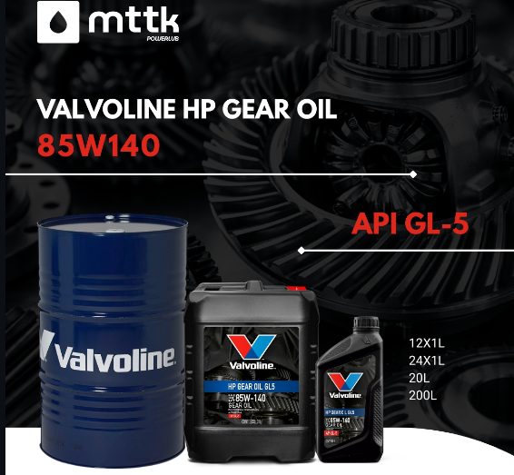Valvoline HP Gear 85W140 GL-5